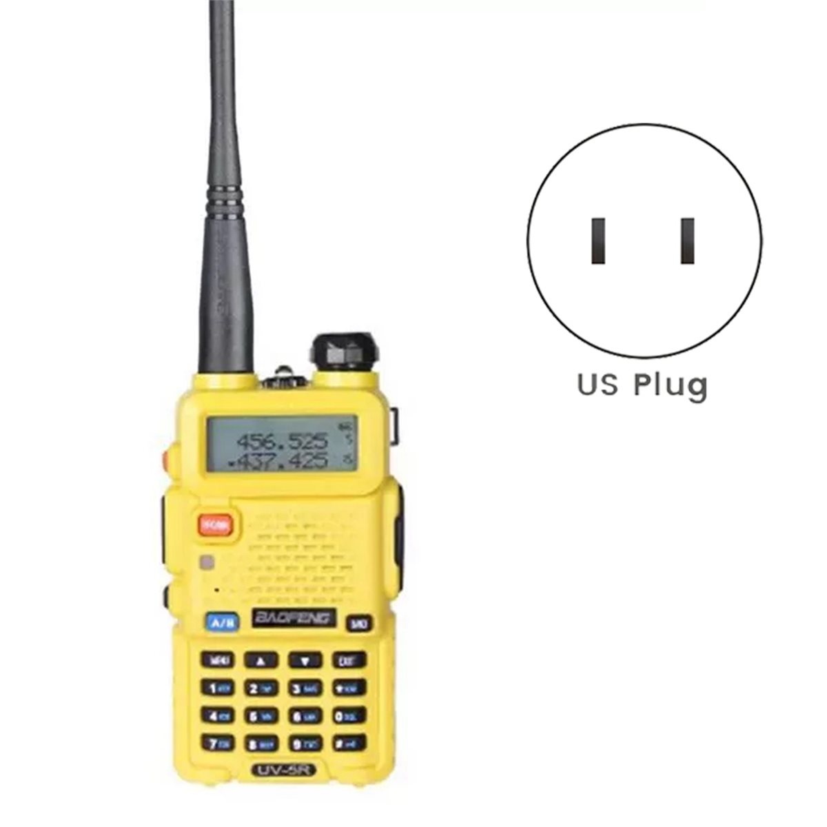 Outdoor Adventure Tours - A26Z UV5R Yüksek Güçlü Walkie-Talkie FM