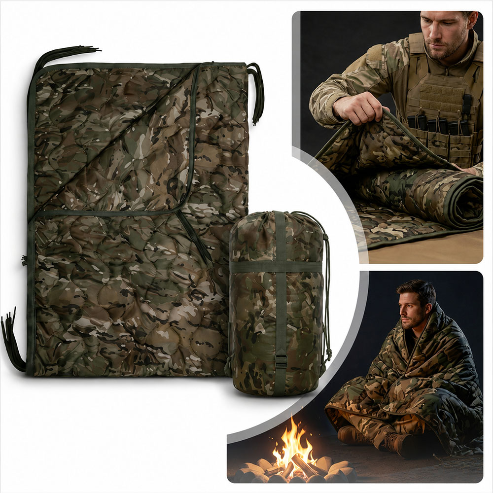 Kamuflajlı Kamp Battaniyesi, F - Outdoor Adventure Quilt incelemesi ve fiyatı